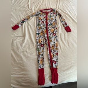 Little Sleepies Christmas Cookie one-piece Zippy